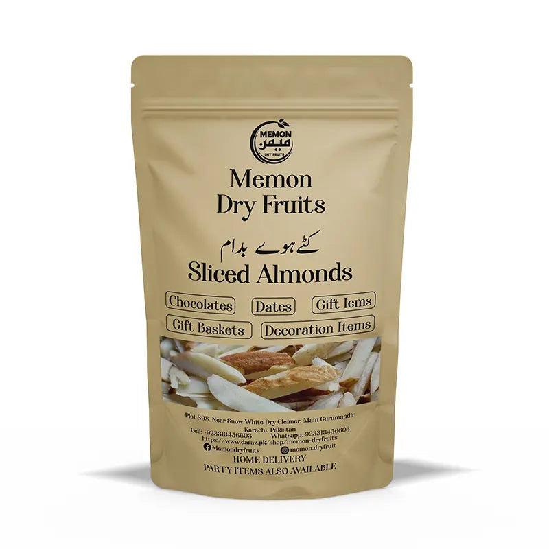 Sliced Almonds (Katay Hue Badam)