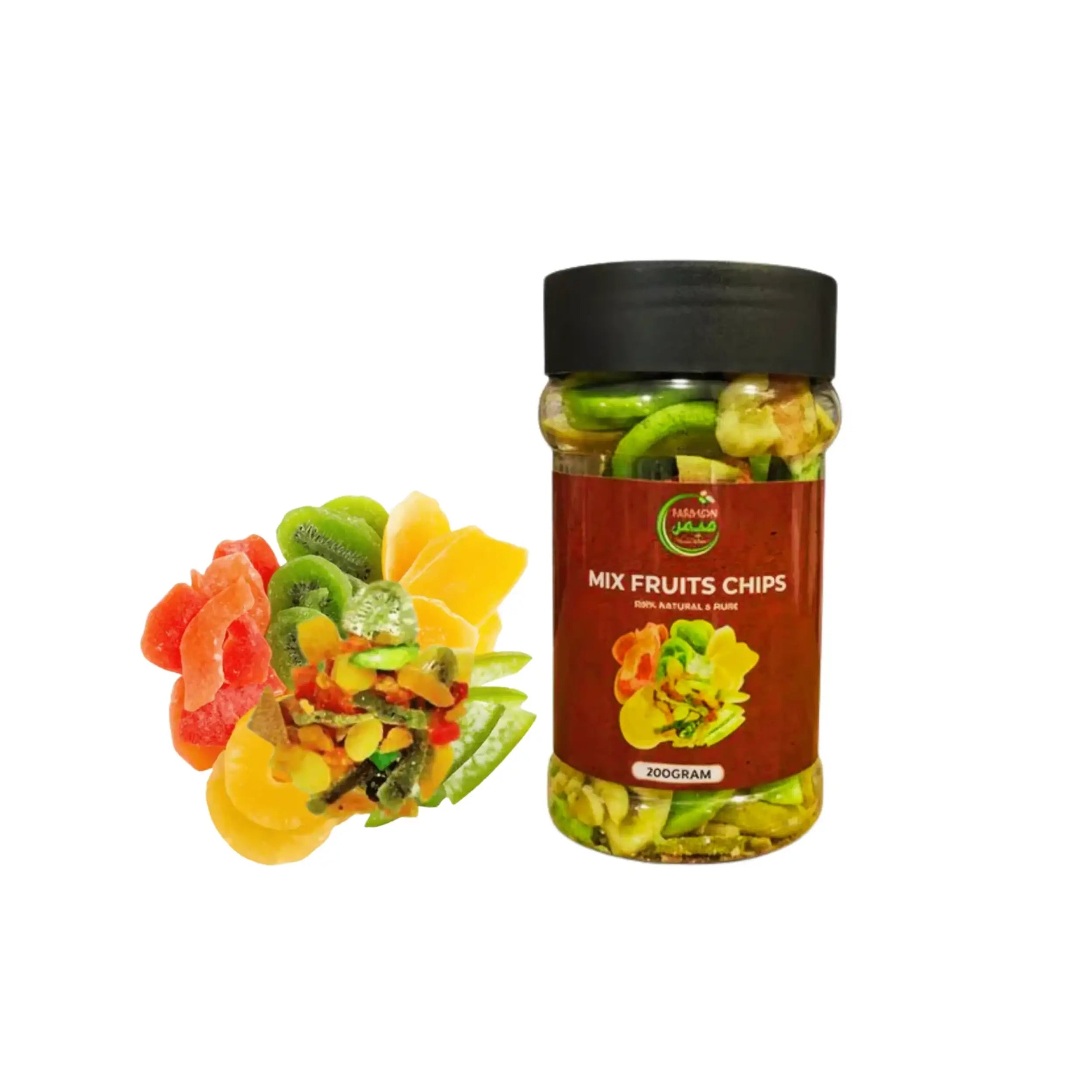 MIX FRUITS CHIPS 200gram (DRIED)