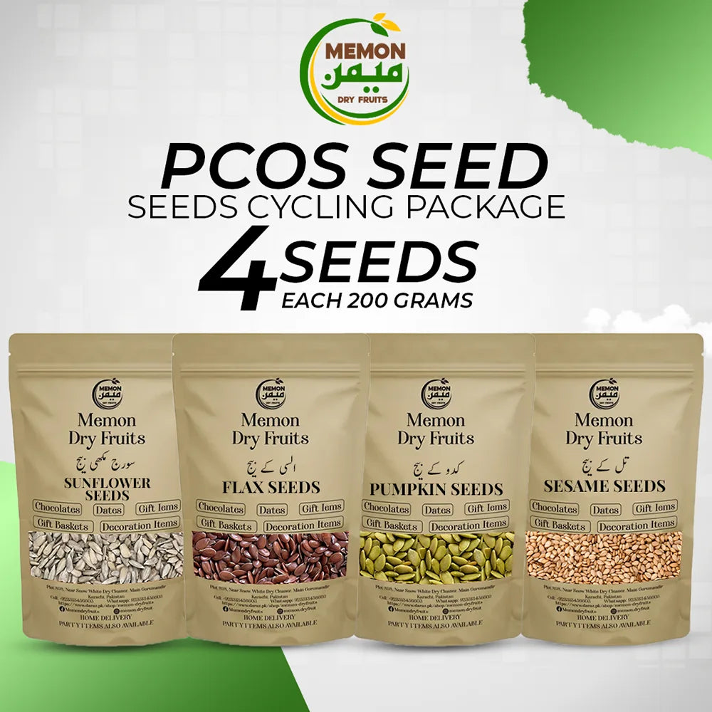 PCOS Seed Cycling Four Seeds Package 400g & 800g