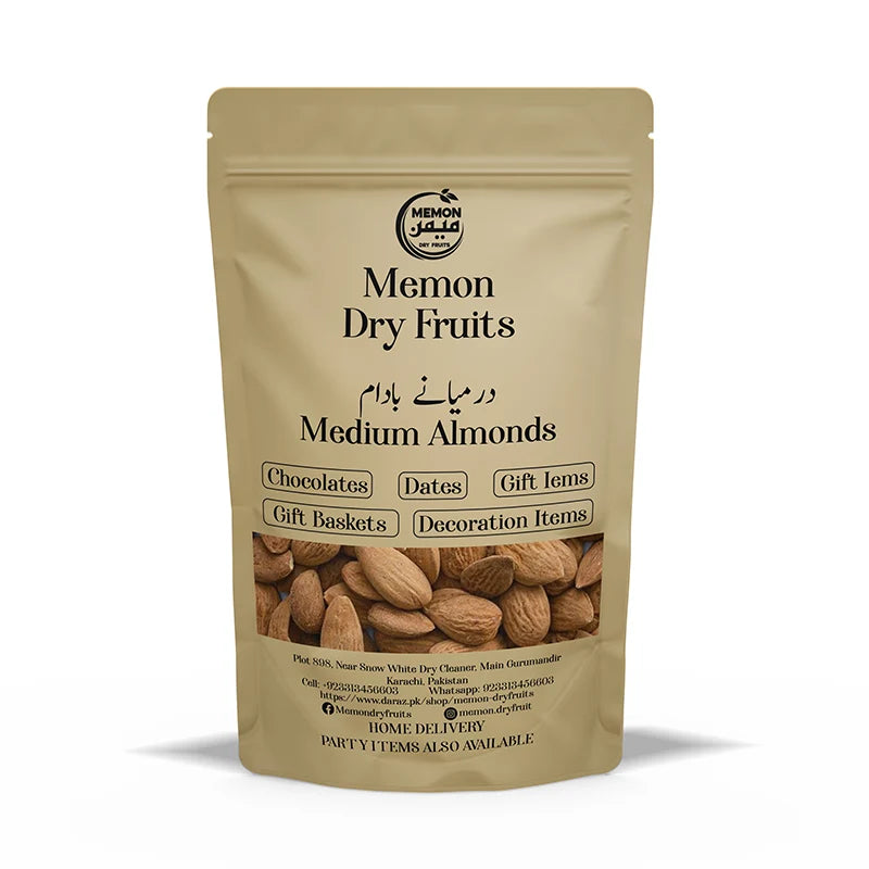 Medium Almonds (Darmiyana Badam)