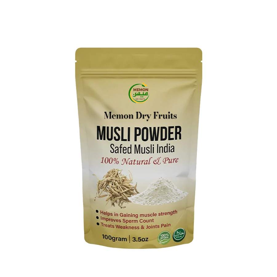 Musli India powder (White)  – 100gram