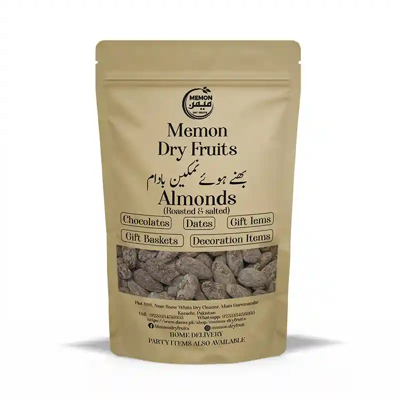 Salted Almonds (Namkeen Badam)