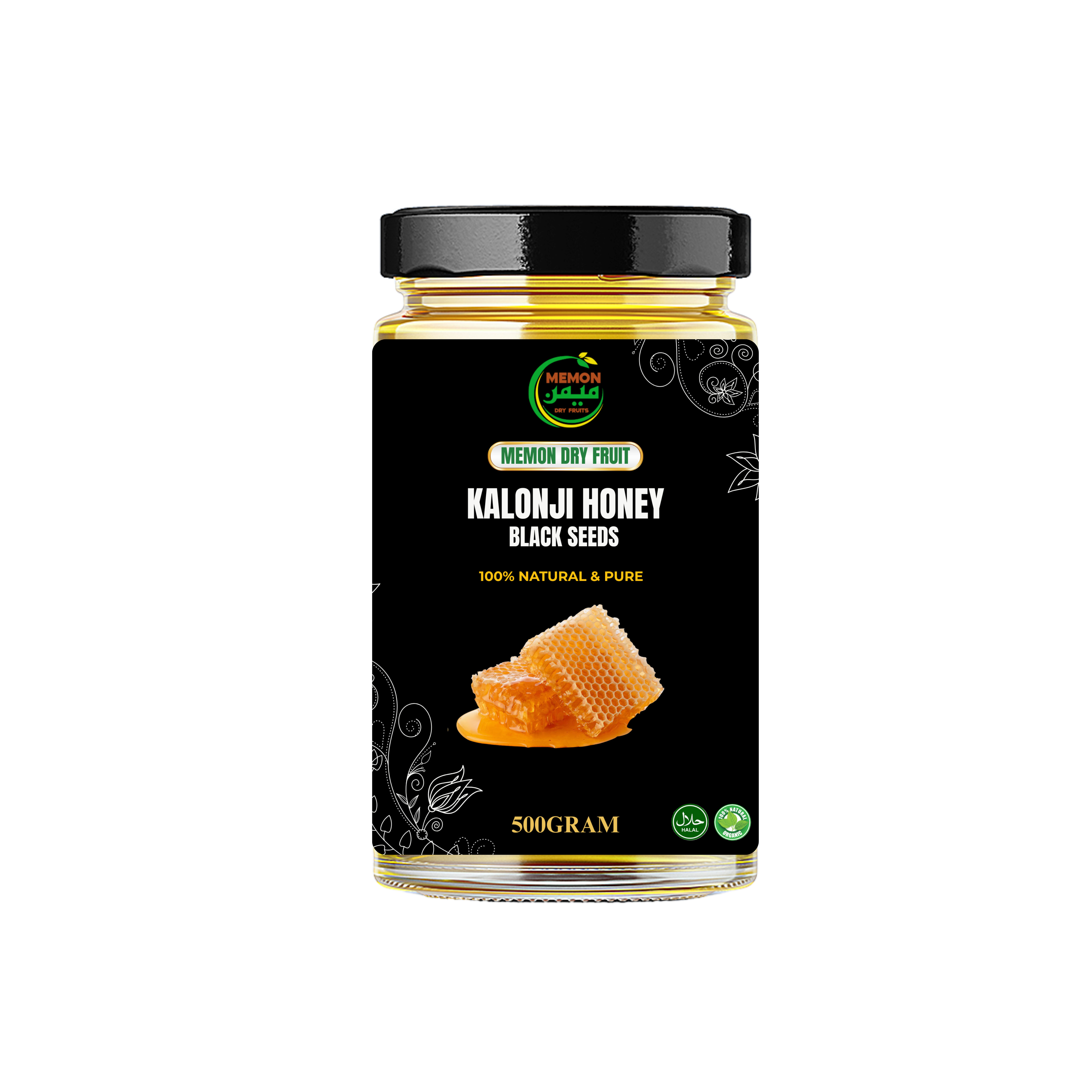 KALONJI (Black Seeds) HONEY 500GRAM