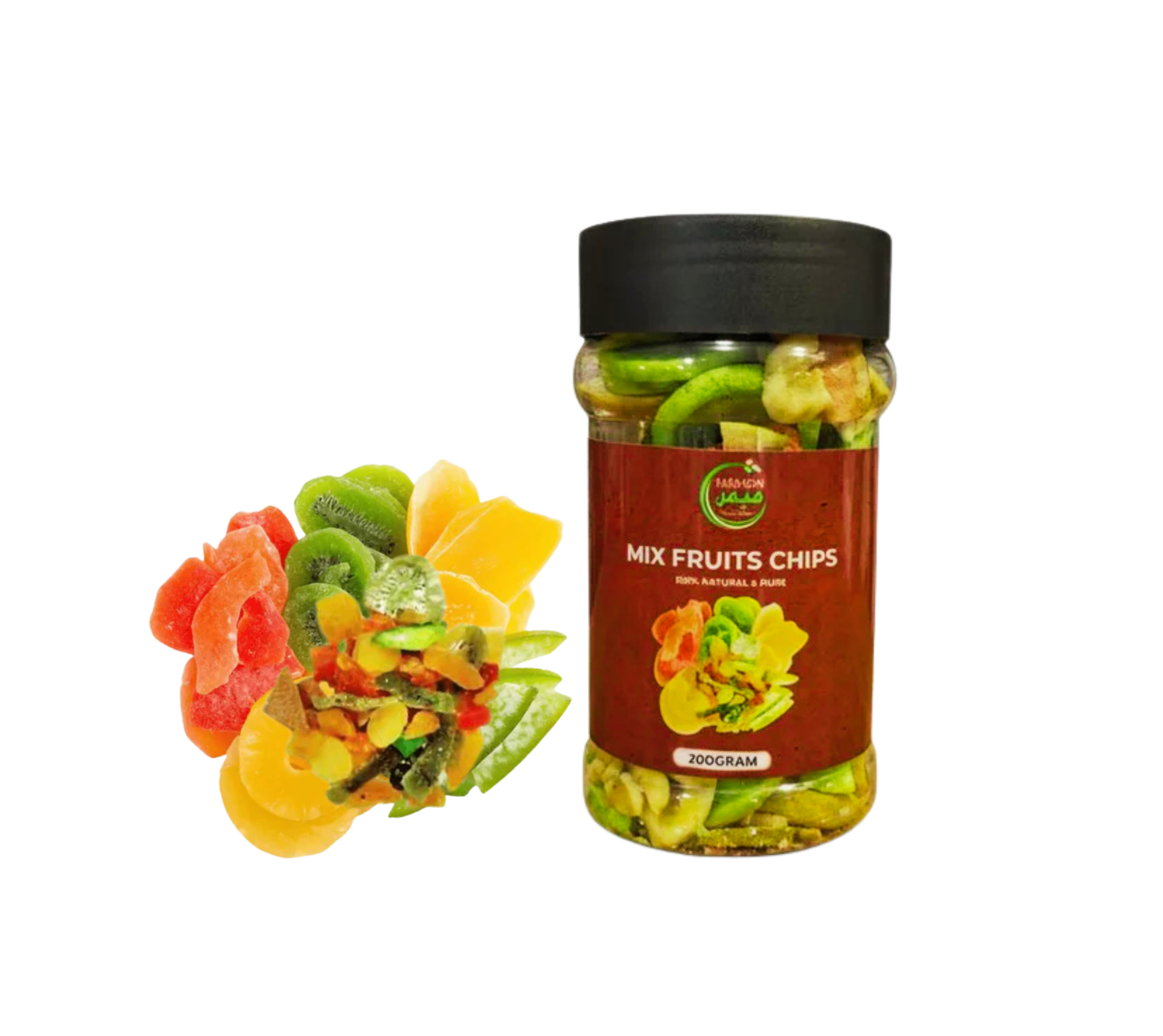 MIX FRUITS CHIPS 200gram (DRIED)