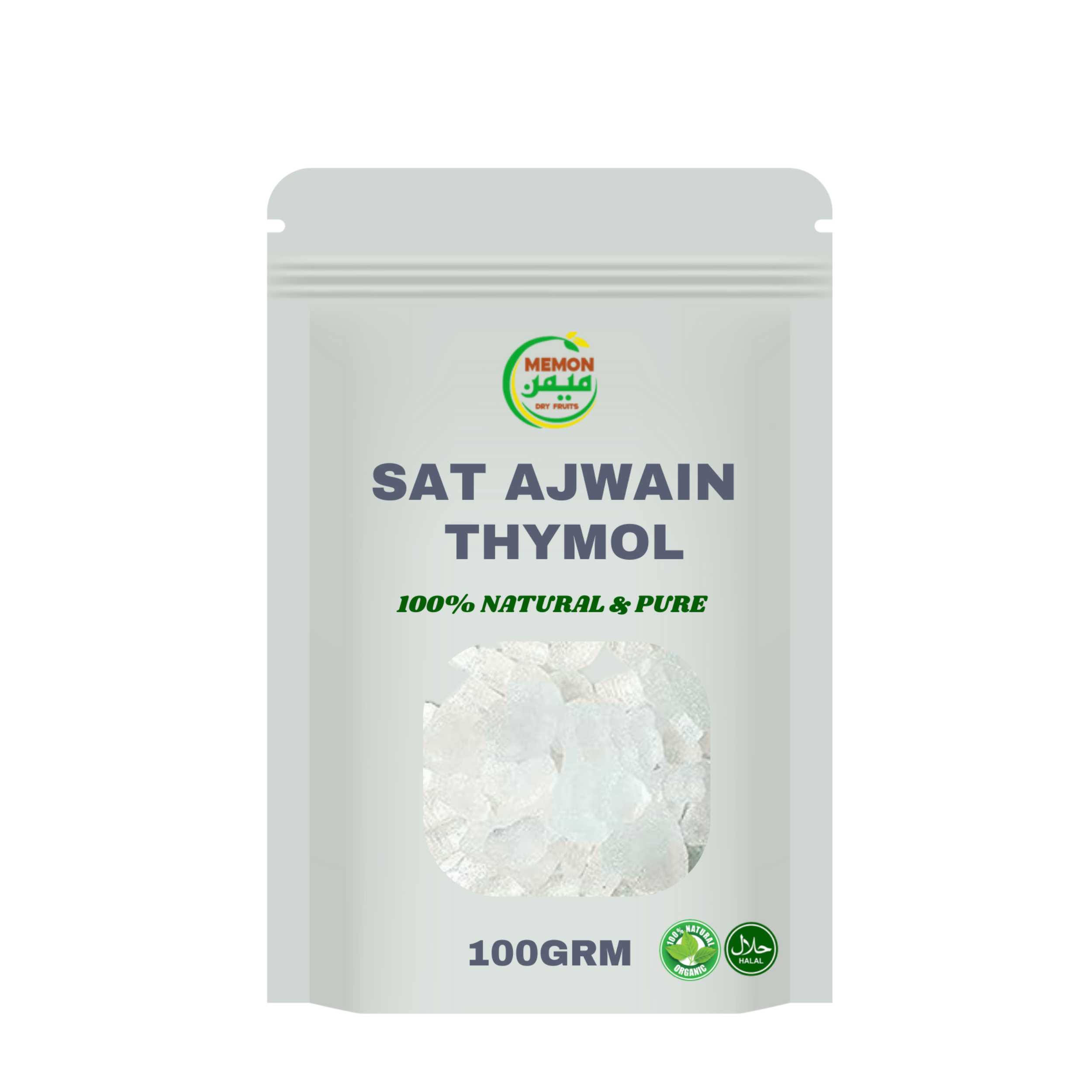 Thymol Sat Ajwain (تھائمول ست اجوائن) – 50g