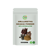 Amla Reehta Sikakai Powder – آملہ ریٹھہ سِکاکائی پاؤڈر (100g)