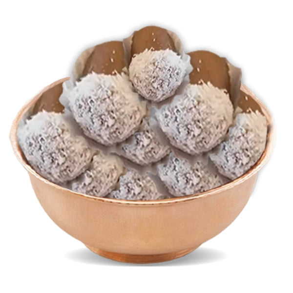 Chocolate Dates with Coconut Filling